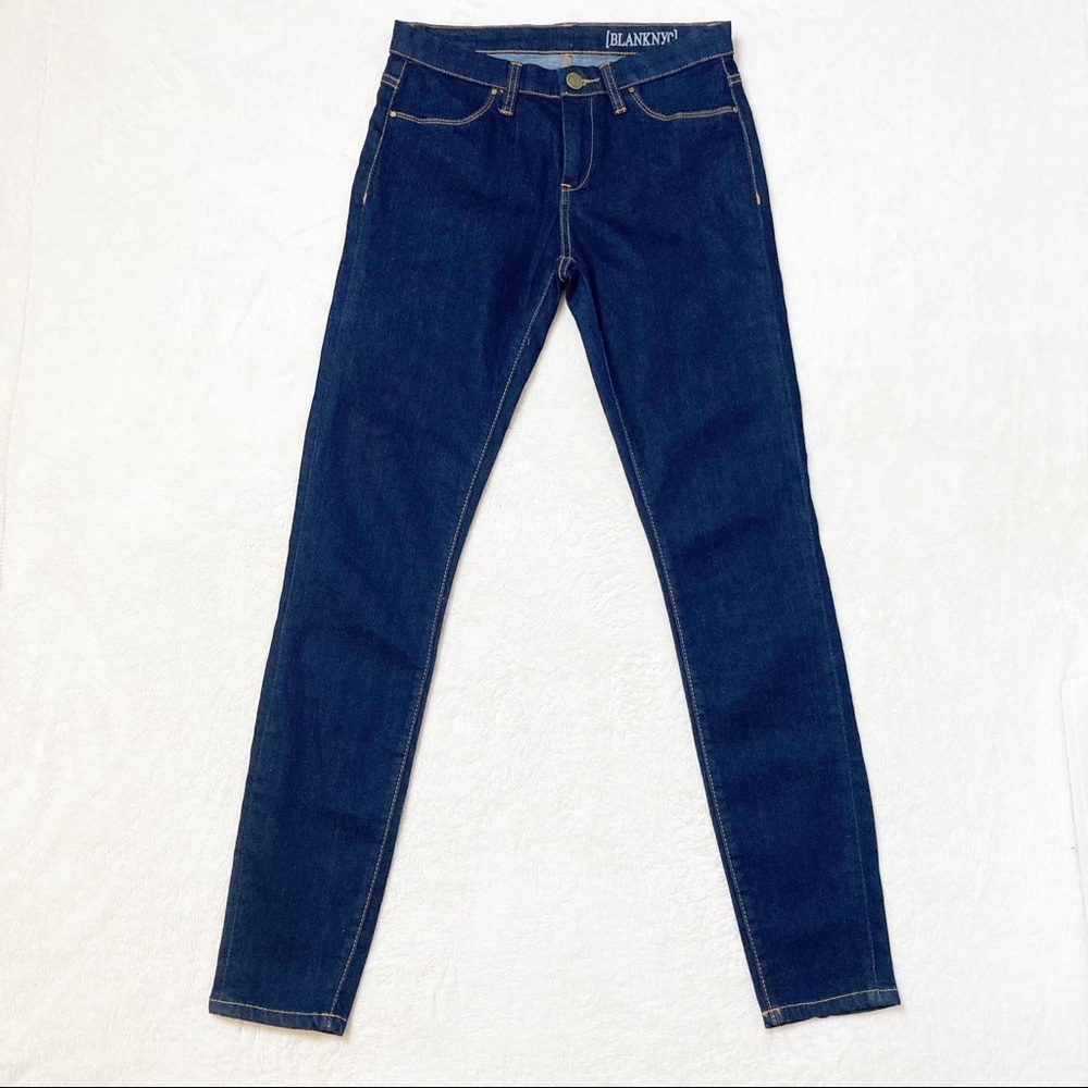 Blank NYC dark wash skinny jeans 28 New